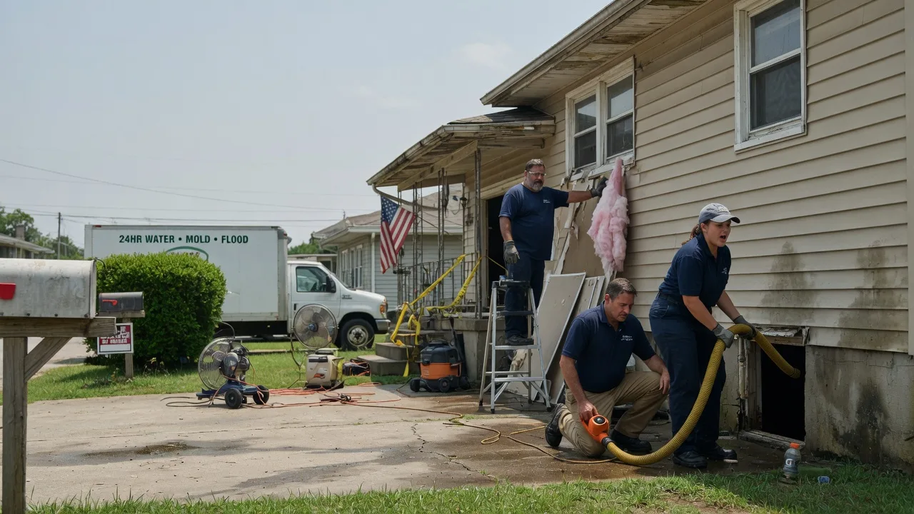 Water Damage Repair in Tiplersville, MS near me